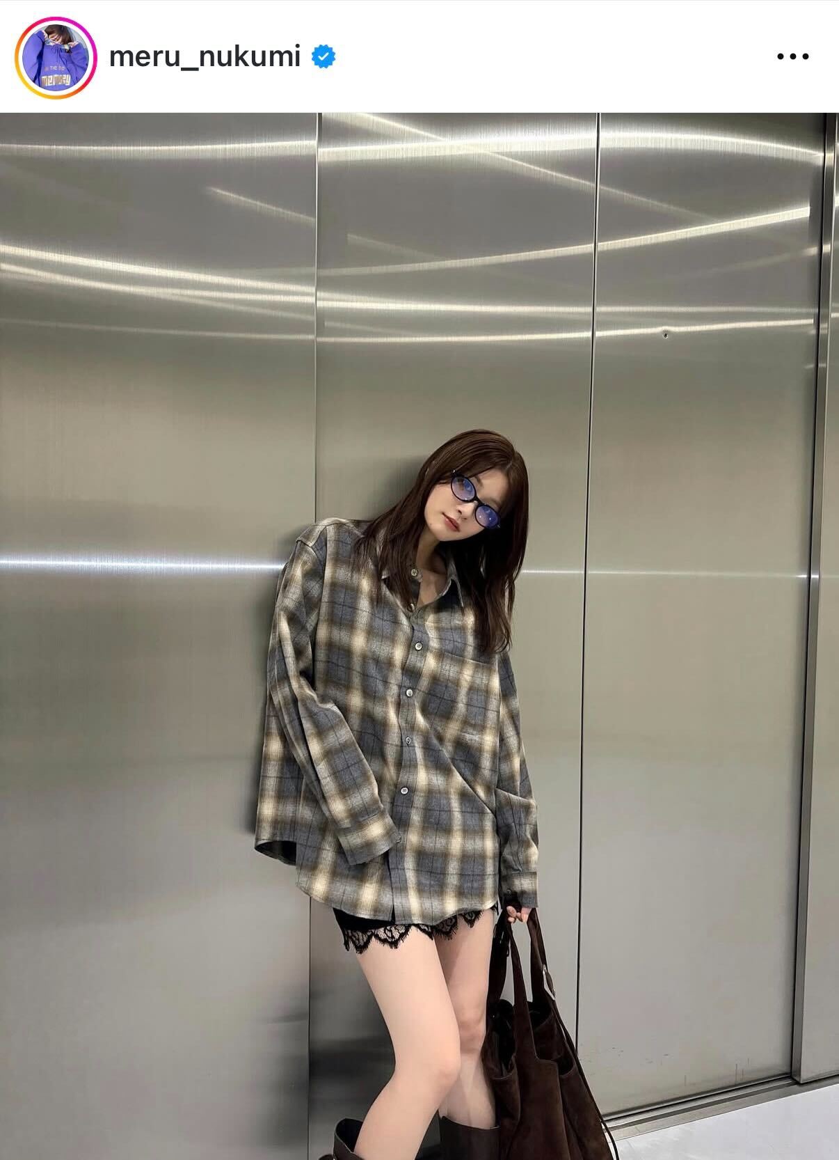 生見愛瑠のインスタグラムから