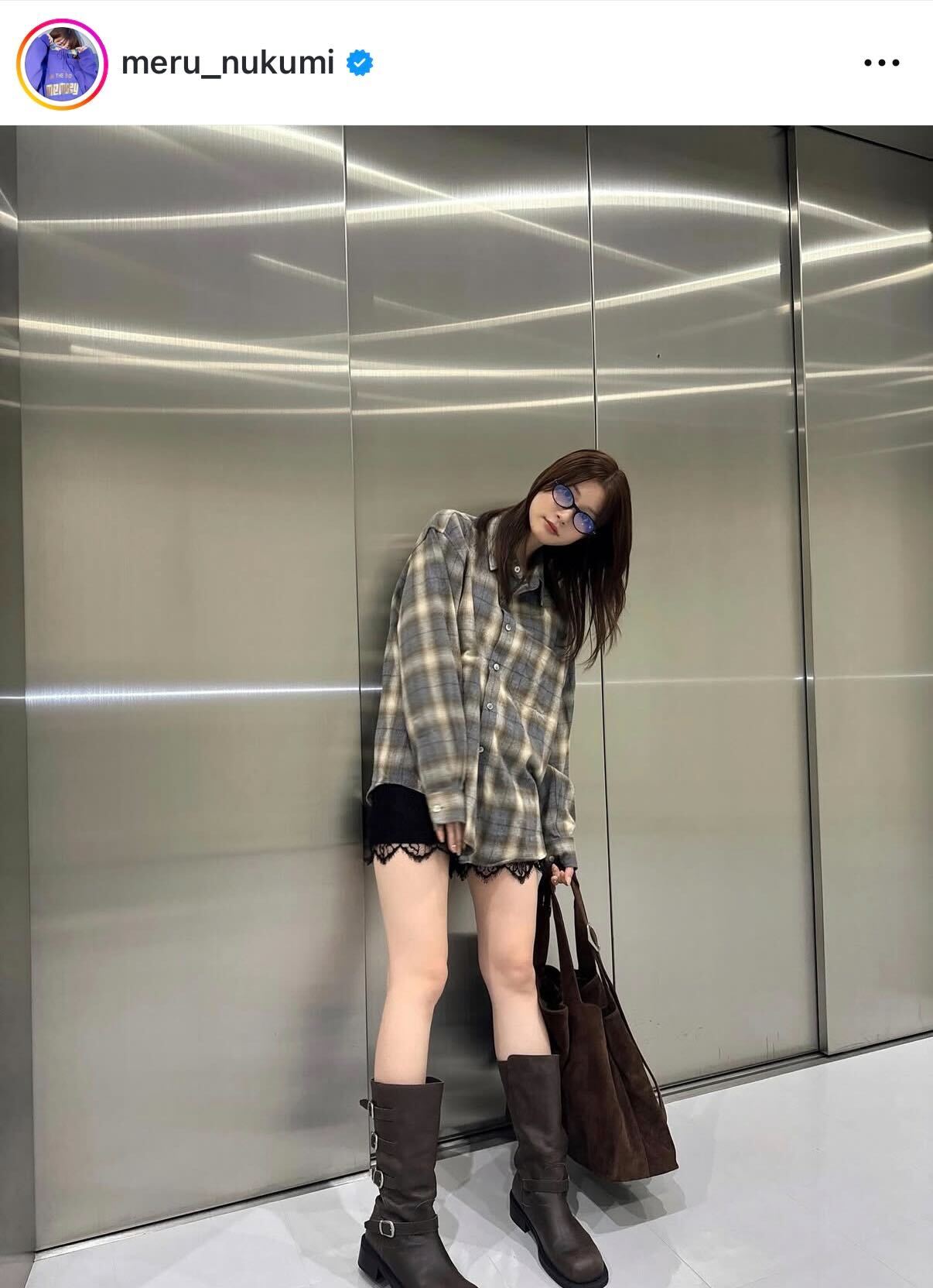 生見愛瑠のインスタグラムから