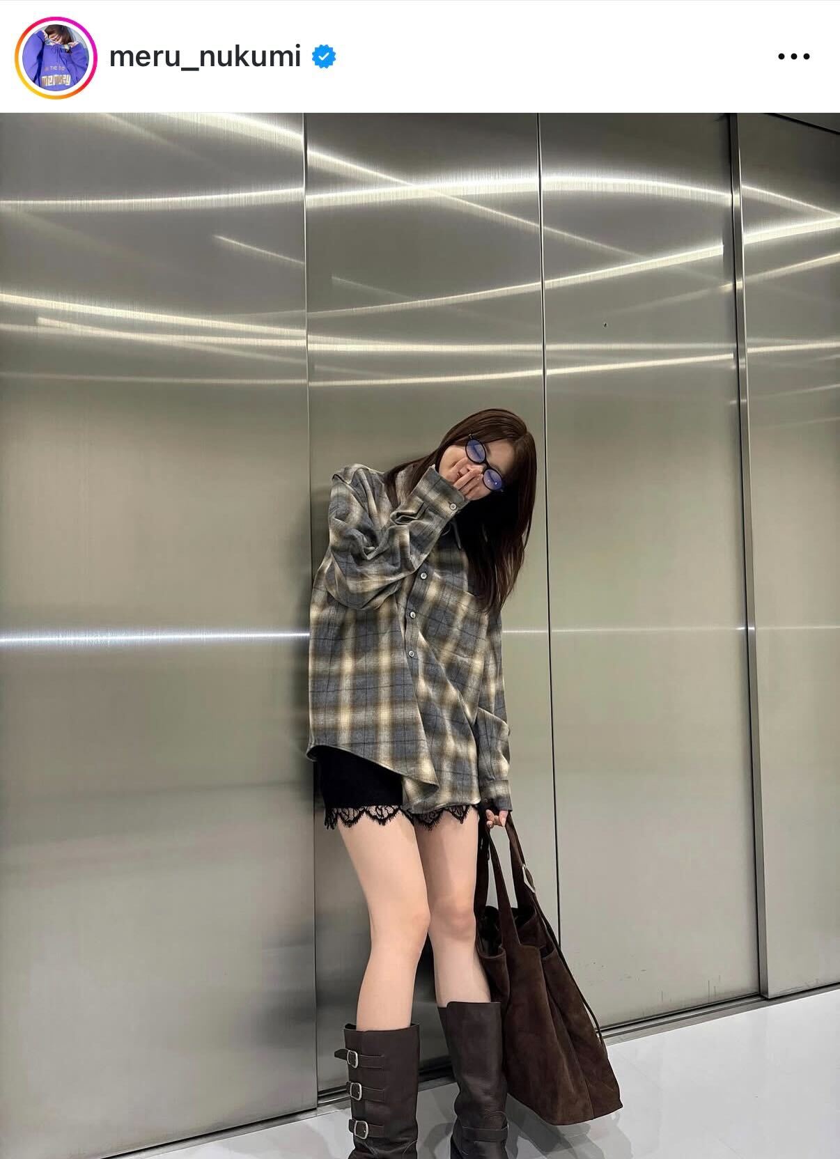 生見愛瑠のインスタグラムから