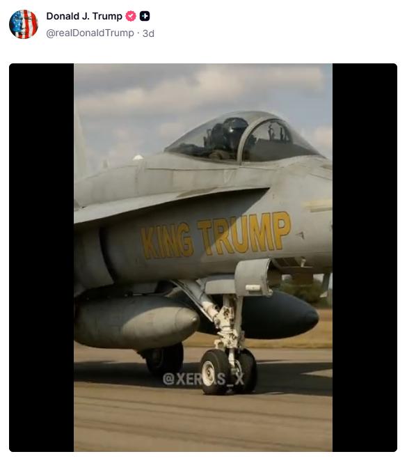 トランプ大統領のトゥルース・ソーシャルから