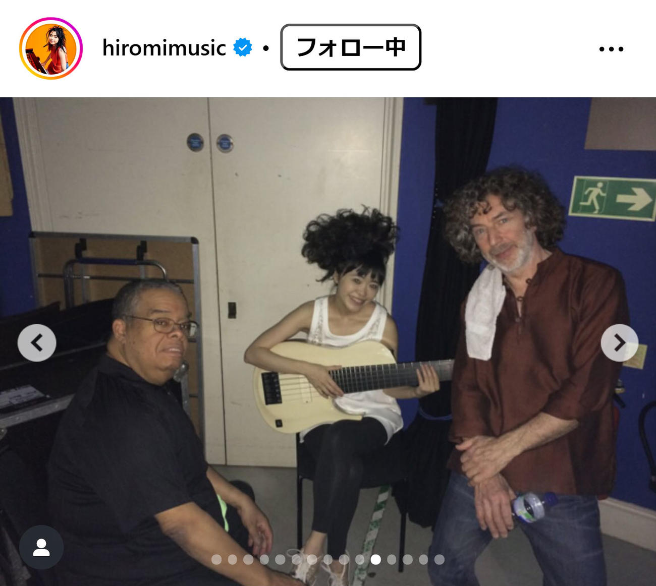 上原ひろみのインスタグラムから