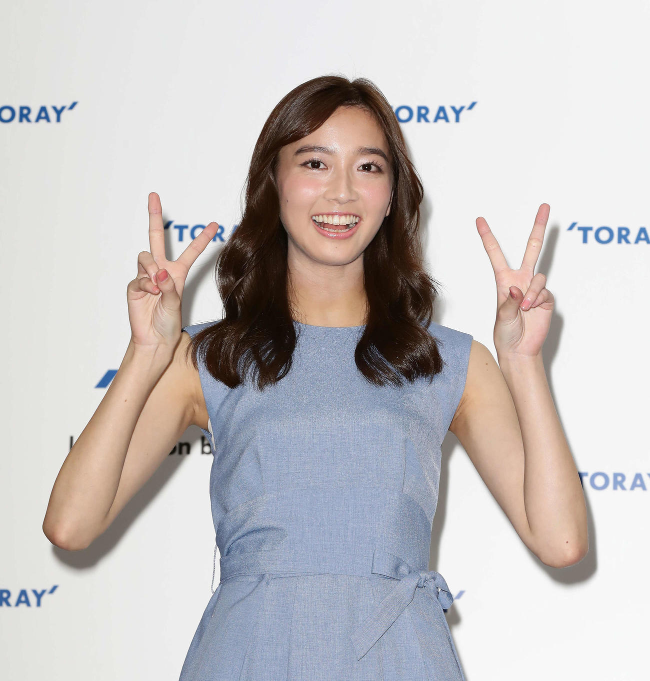 2022年東レキャンペーンガールに選ばれた間瀬遥花（2021年11月撮影）