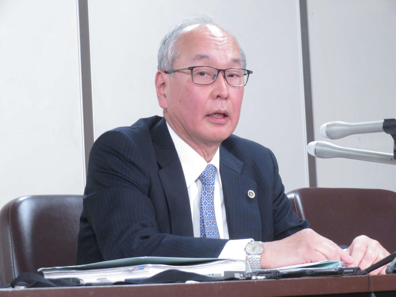 2025年10月23日　会見を行った、国分太一の代理人の菰田優弁護士