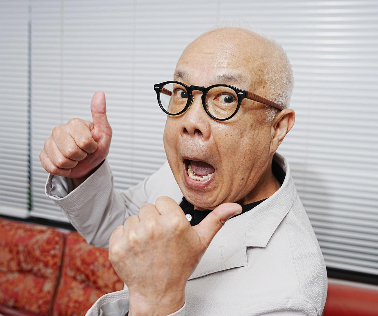 連載「日曜のヒーロー」　お笑いタレントやコメディアン、司会業でも大活躍した小堺一機。何かと制約の多い令和のバラエティー番組を危惧する話は私も共感しました。昔のテレビはもっとおもしろかったですよね？＝2025年8月27日
