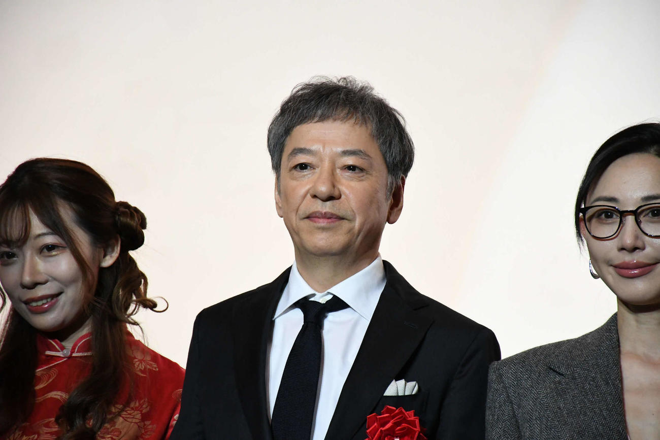 「2025大阪・中国映画週間」開会式に出席した板尾創路（撮影・阪口孝志）