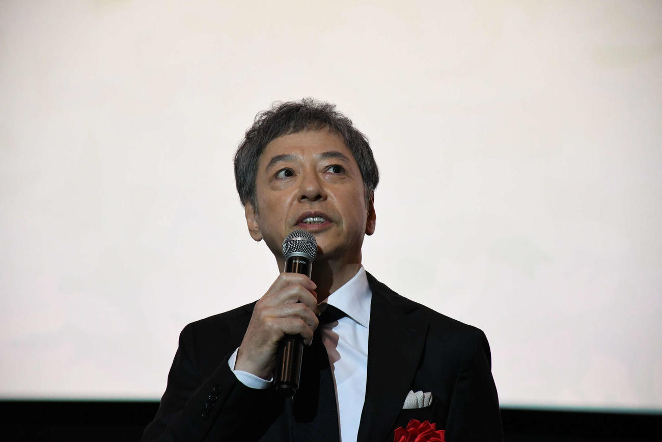「2025大阪・中国映画週間」開会式に出席した板尾創路（撮影・阪口孝志）