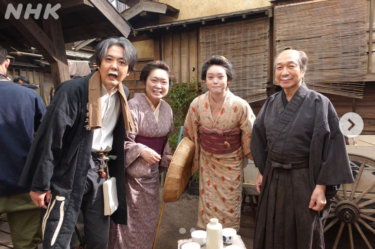 朝ドラ「ばけばけ」の公式インスタグラム