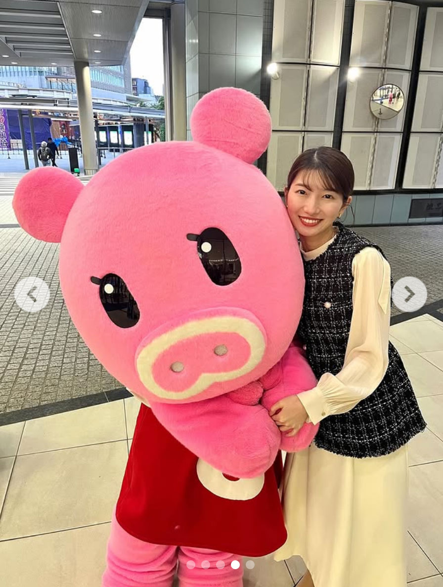 吉村恵里子アナのインスタグラムから