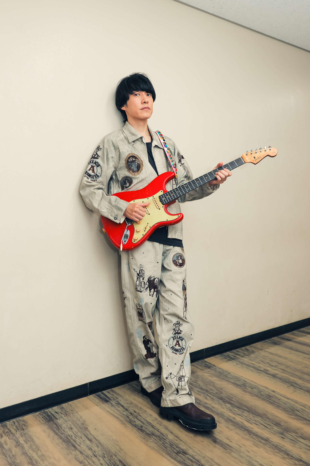 山内総一郎ライブ前のオフショット