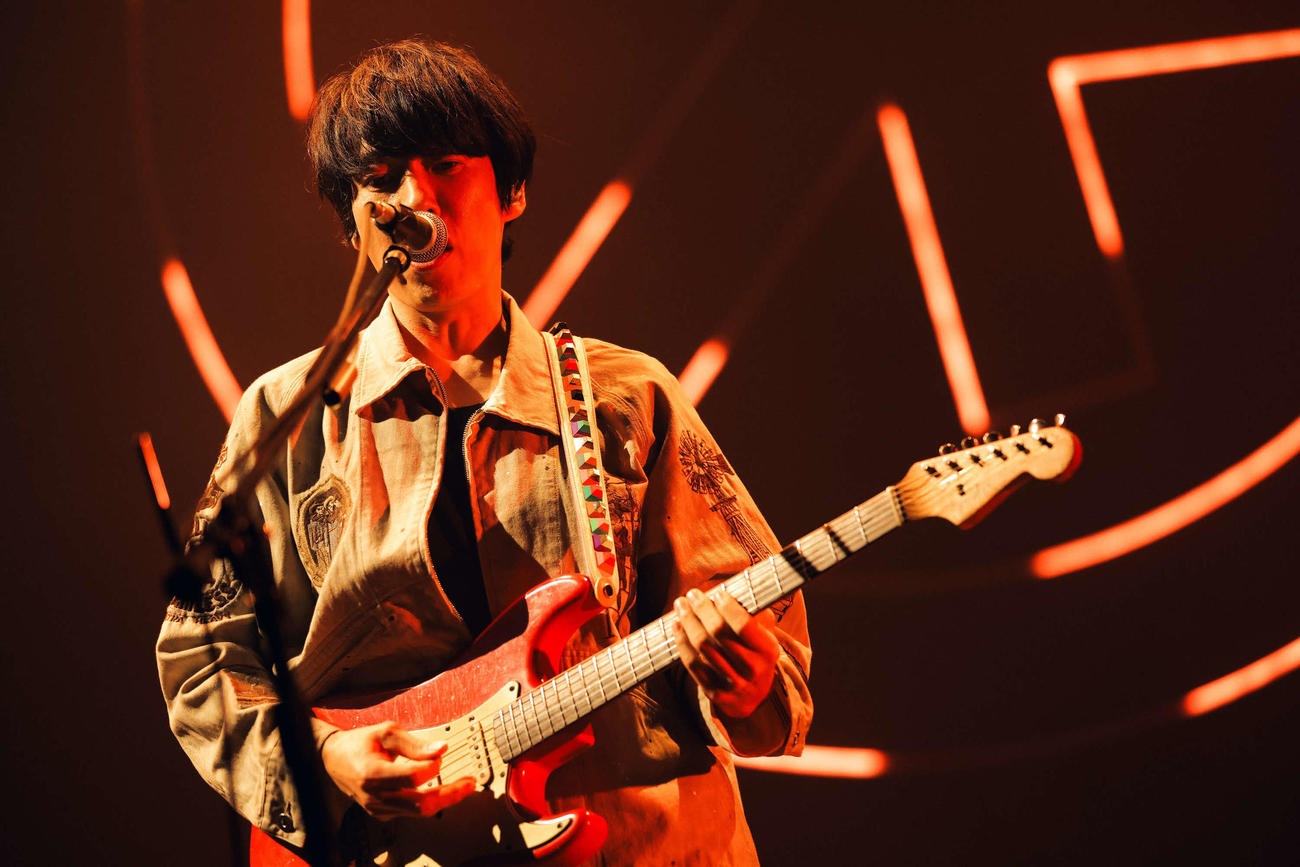 バースデーライブ「OCTOBER SONGS」を行った山内総一郎
