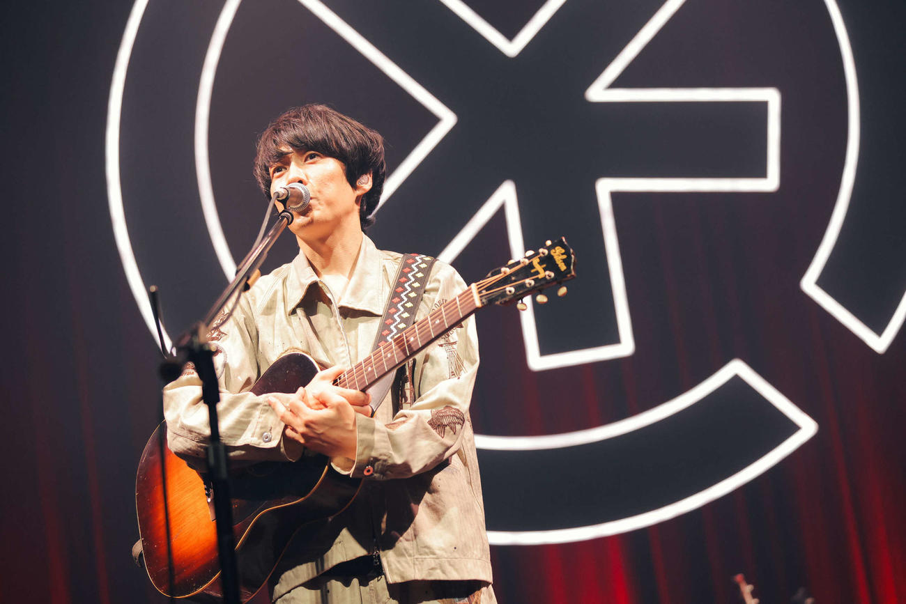 バースデーライブ「OCTOBER SONGS」を行った山内総一郎