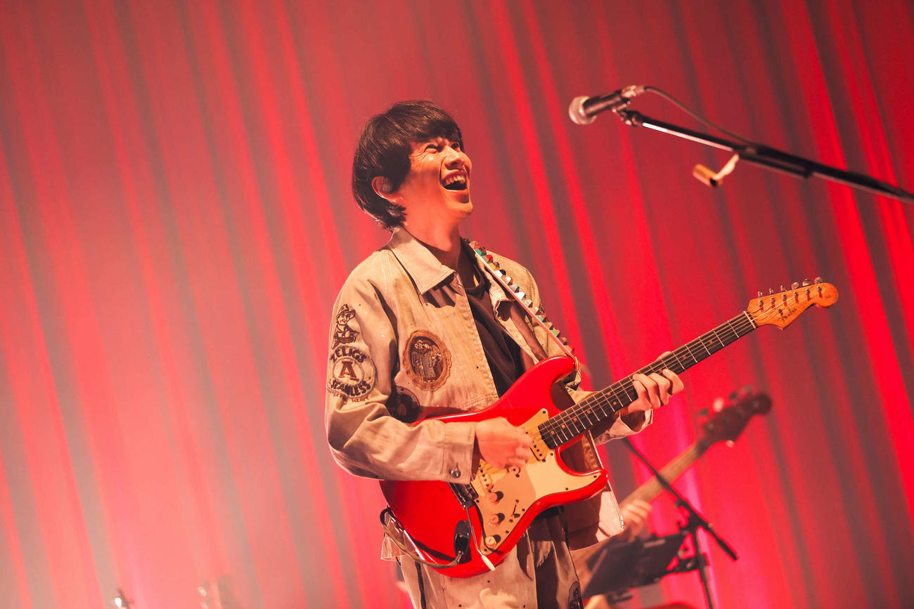 バースデーライブ「OCTOBER SONGS」を行った山内総一郎
