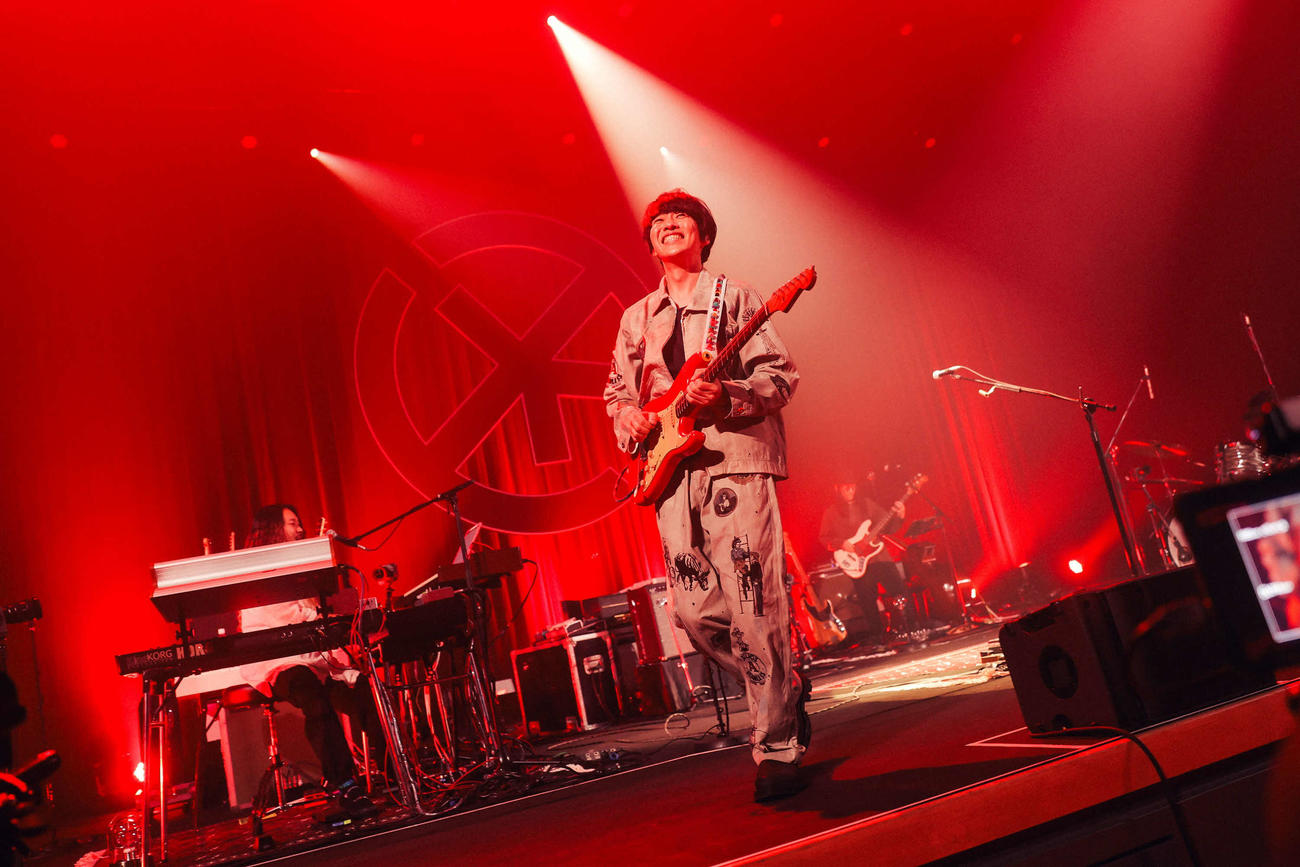 バースデーライブ「OCTOBER SONGS」を行った山内総一郎