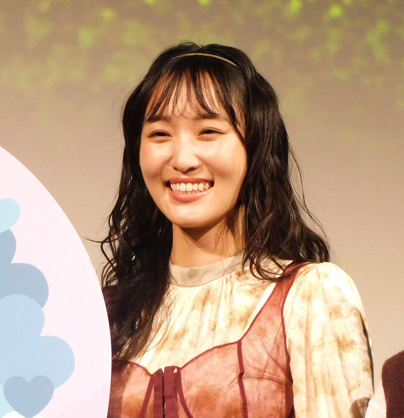 ショートショート　フィルムフェスティバル＆アジアに登壇した菅井友香（撮影・寺本吏輝）
