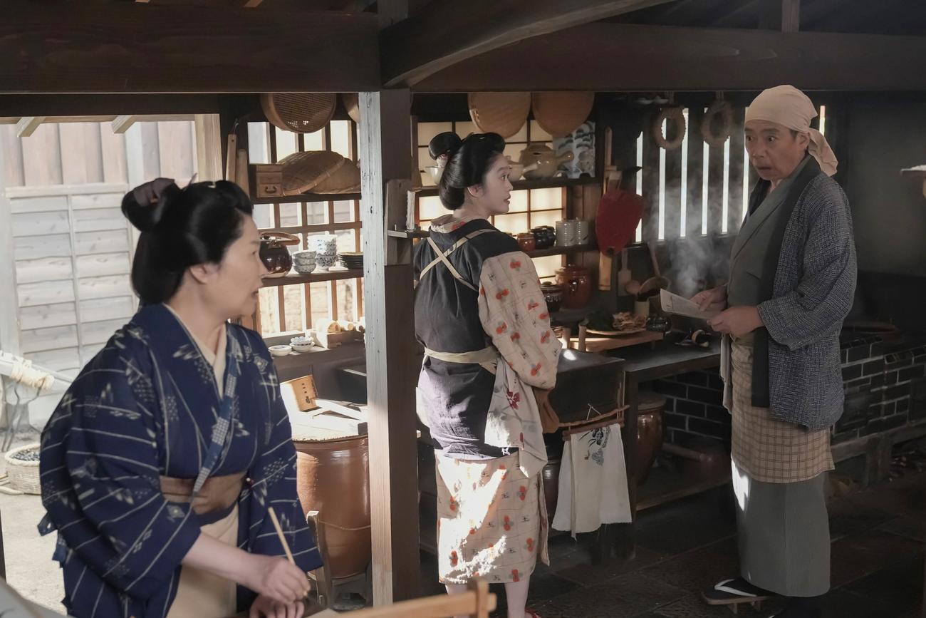NHK連続テレビ小説「ばけばけ」の1場面（C）NHK