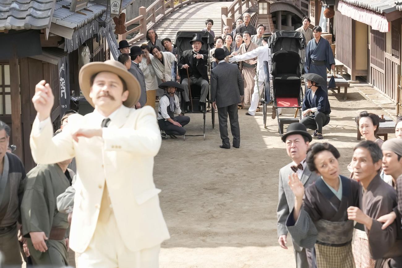 NHK連続テレビ小説「ばけばけ」の1場面（C）NHK