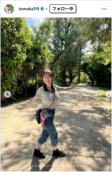 ラジオ沖縄・竹中知華アナウンサーのインスタグラムから