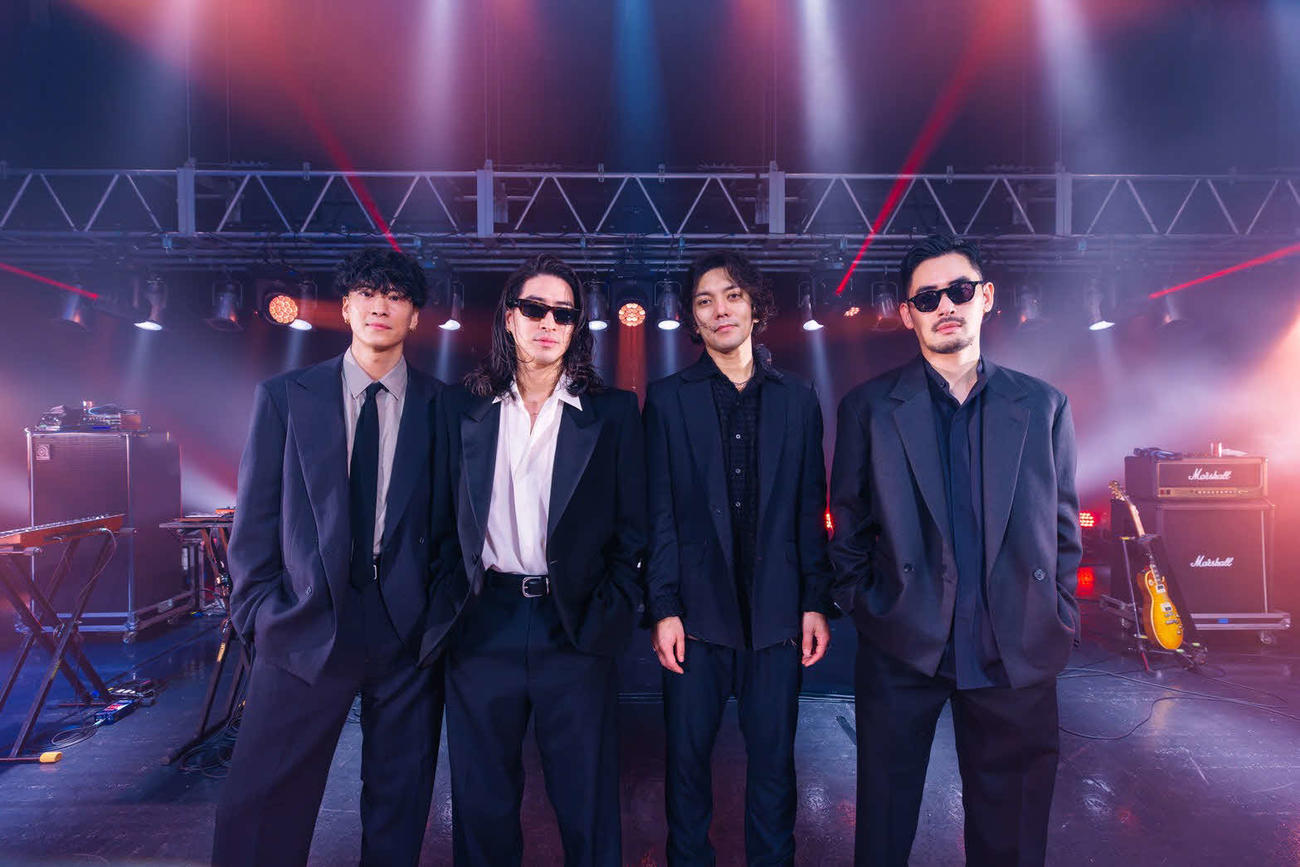 I Don't Like Mondays、左からKENJI、YU、CHOJI、SHUKI（外部提供）