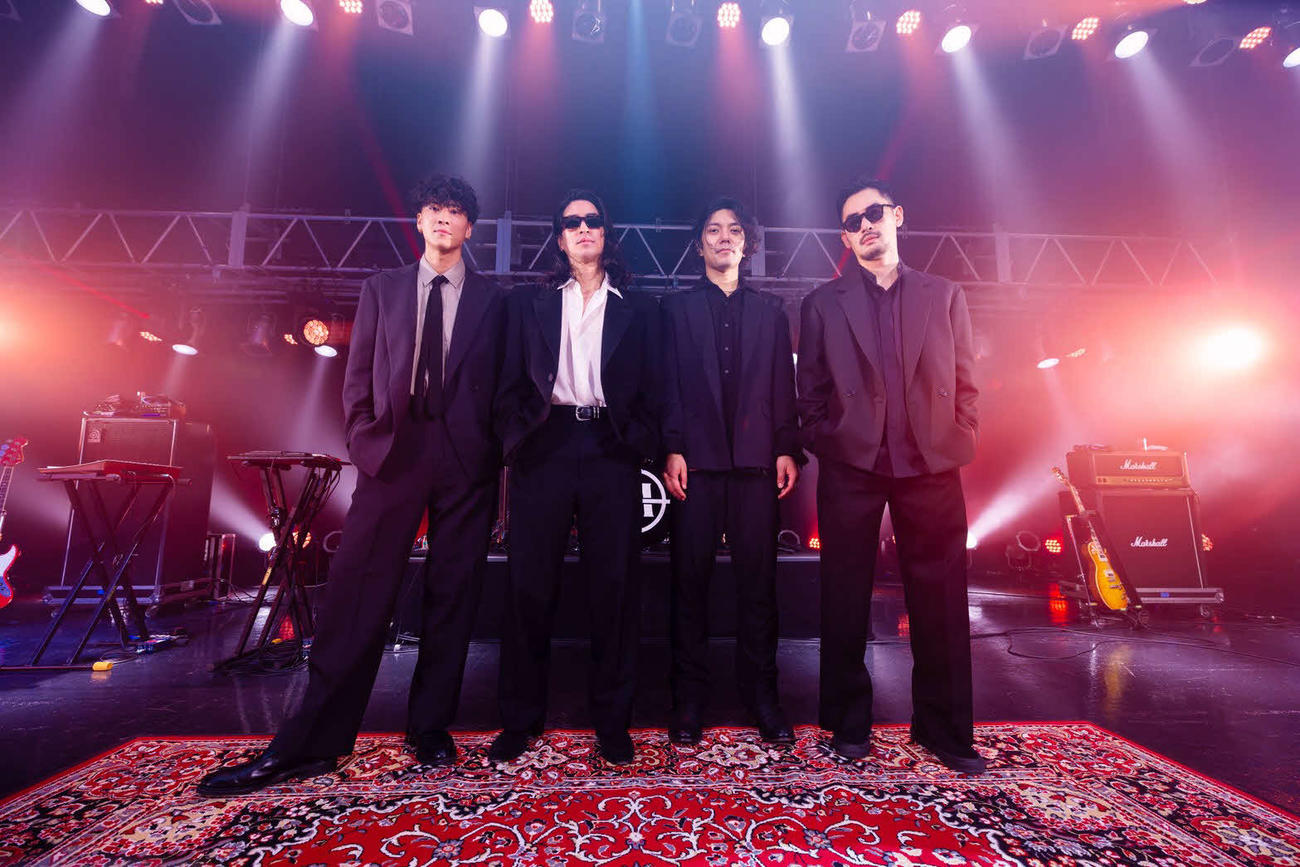 I Don't Like Mondays、左からKENJI、YU、CHOJI、SHUKI（外部提供）