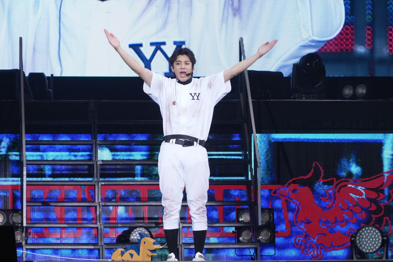 「山田裕貴のオールナイトニッポンドラゴンフェニックス甲子園」でパフォーマンスする山田裕貴