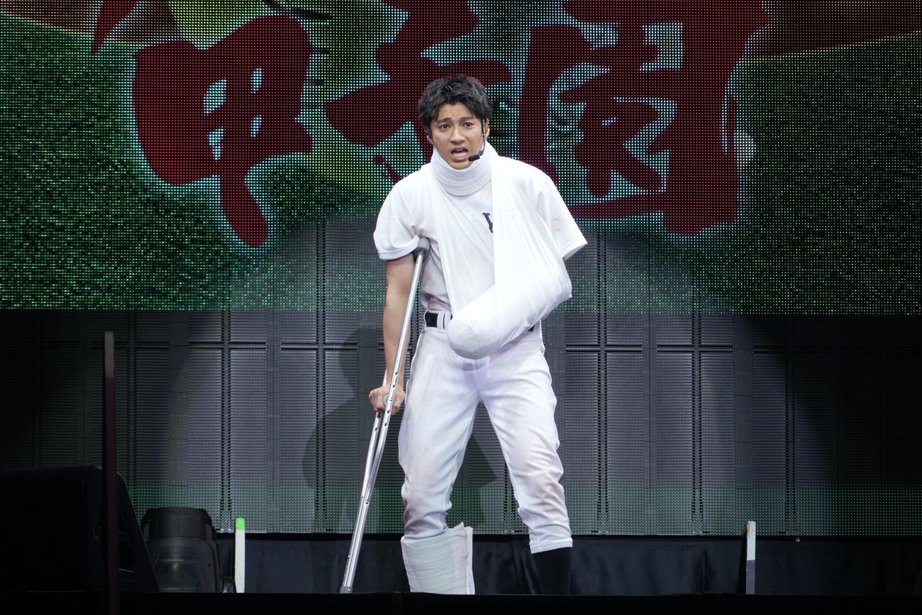 「山田裕貴のオールナイトニッポンドラゴンフェニックス甲子園」でパフォーマンスする山田裕貴