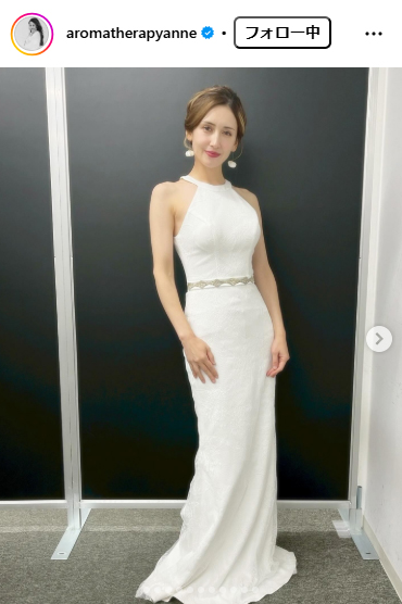 アンヌ遙香のインスタグラムから