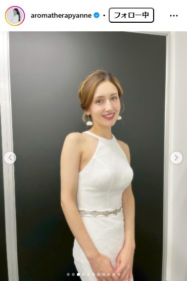 アンヌ遙香のインスタグラムから