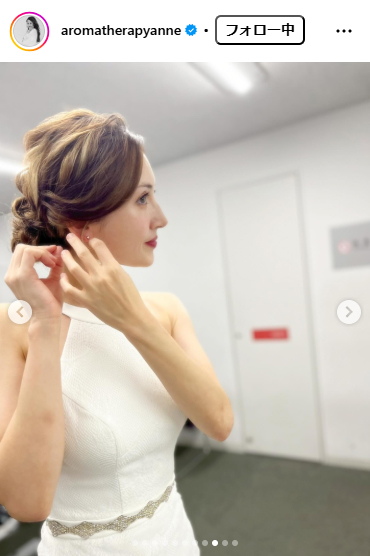 アンヌ遙香のインスタグラムから