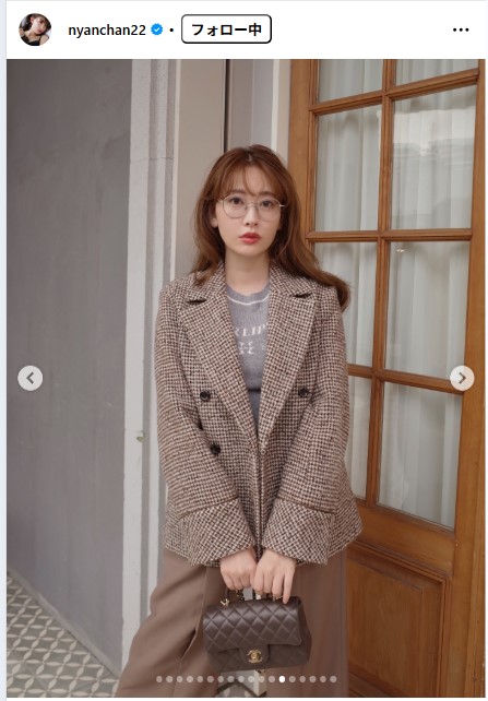 小嶋陽菜のインスタグラムから