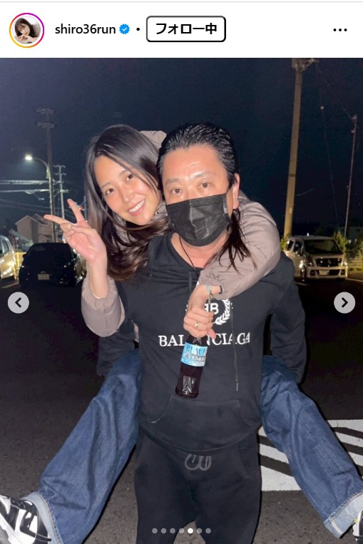 白間美瑠のインスタグラムから