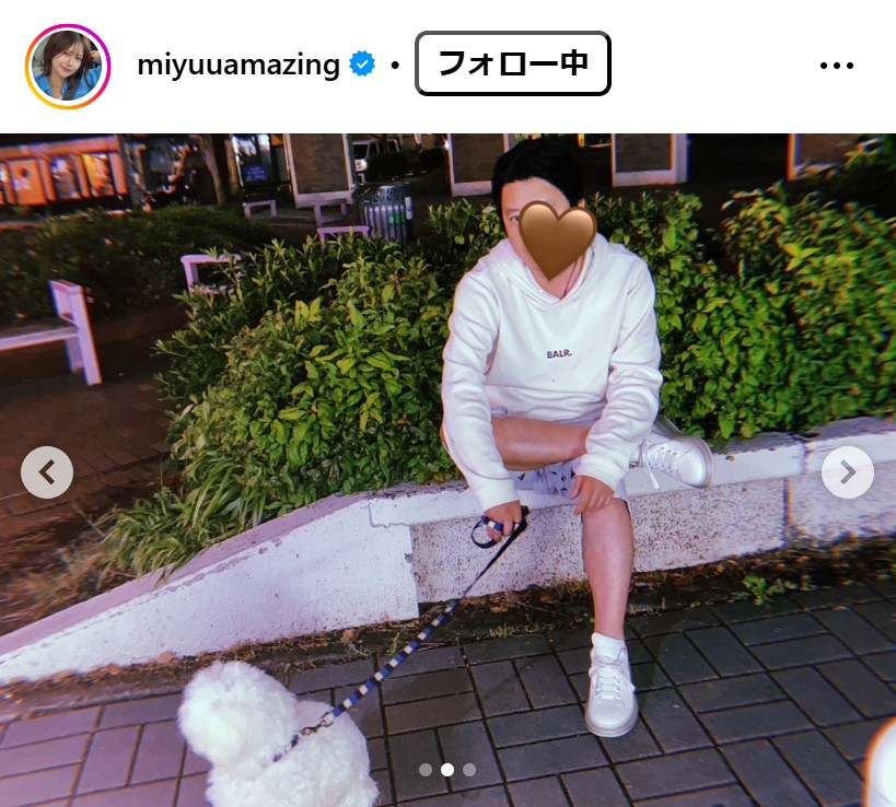 Miyuuのインスタグラムから