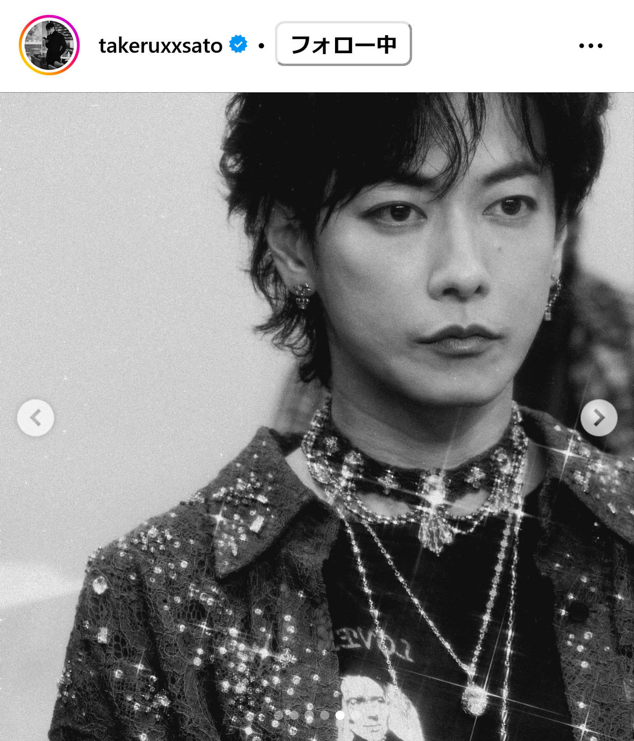 佐藤健のインスタグラムから