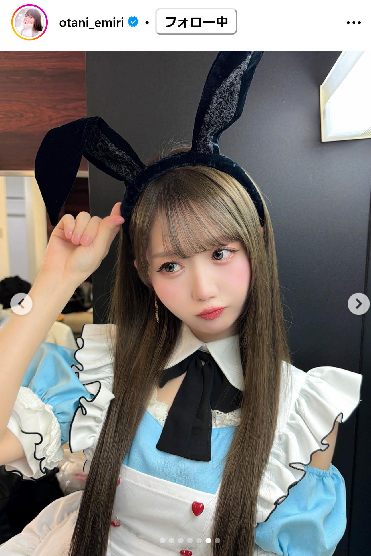 ＝LOVE大谷映美里のインスタグラムから