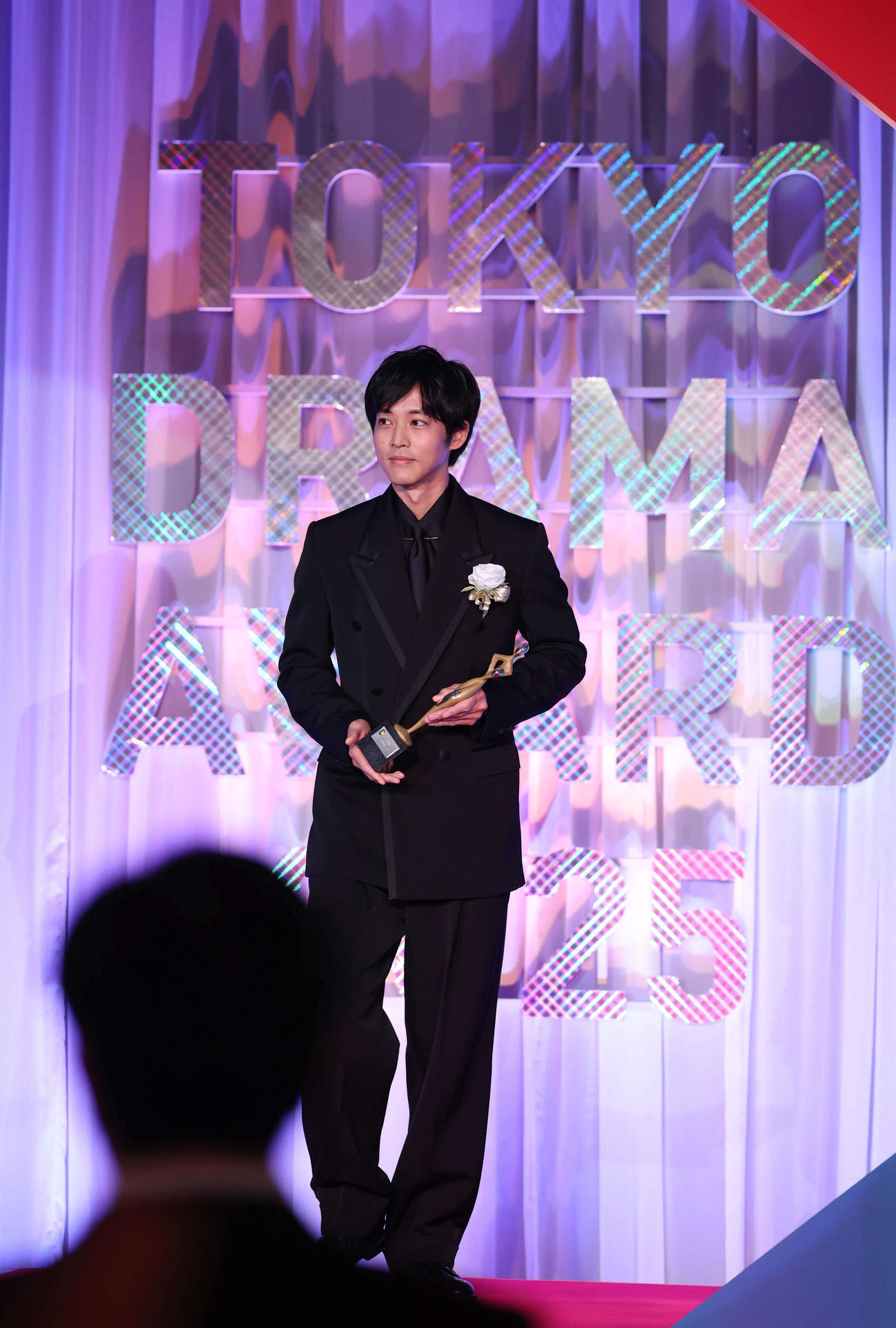 主演男優賞を受賞した「御上先生」の主演の松坂桃李（撮影・増田悦実）