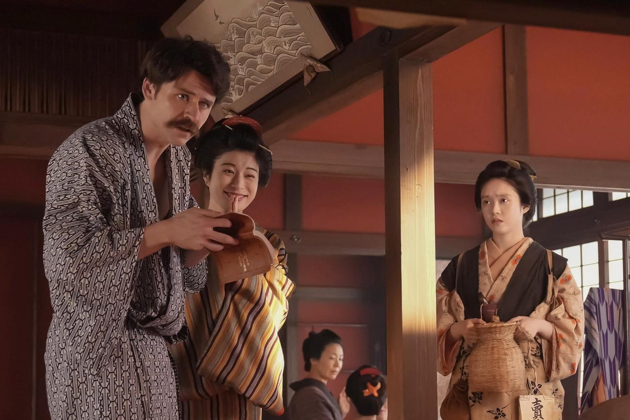 NHK連続テレビ小説「ばけばけ」の1場面（C）NHK