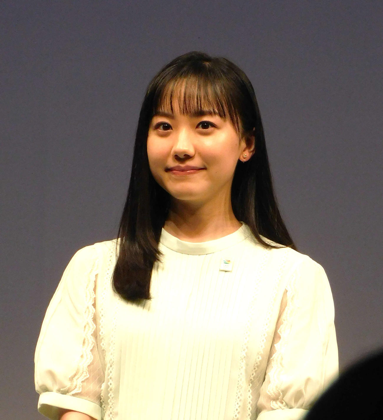 「GREEN×EXPO 2027」500日前記者発表会に出席した芦田愛菜（撮影・寺本吏輝）