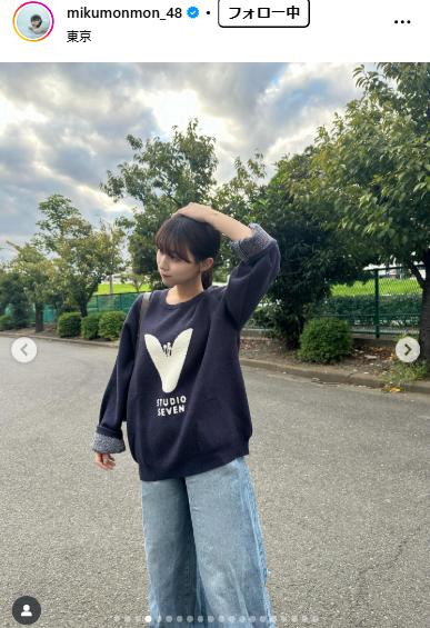 田中美久のインスタグラムから