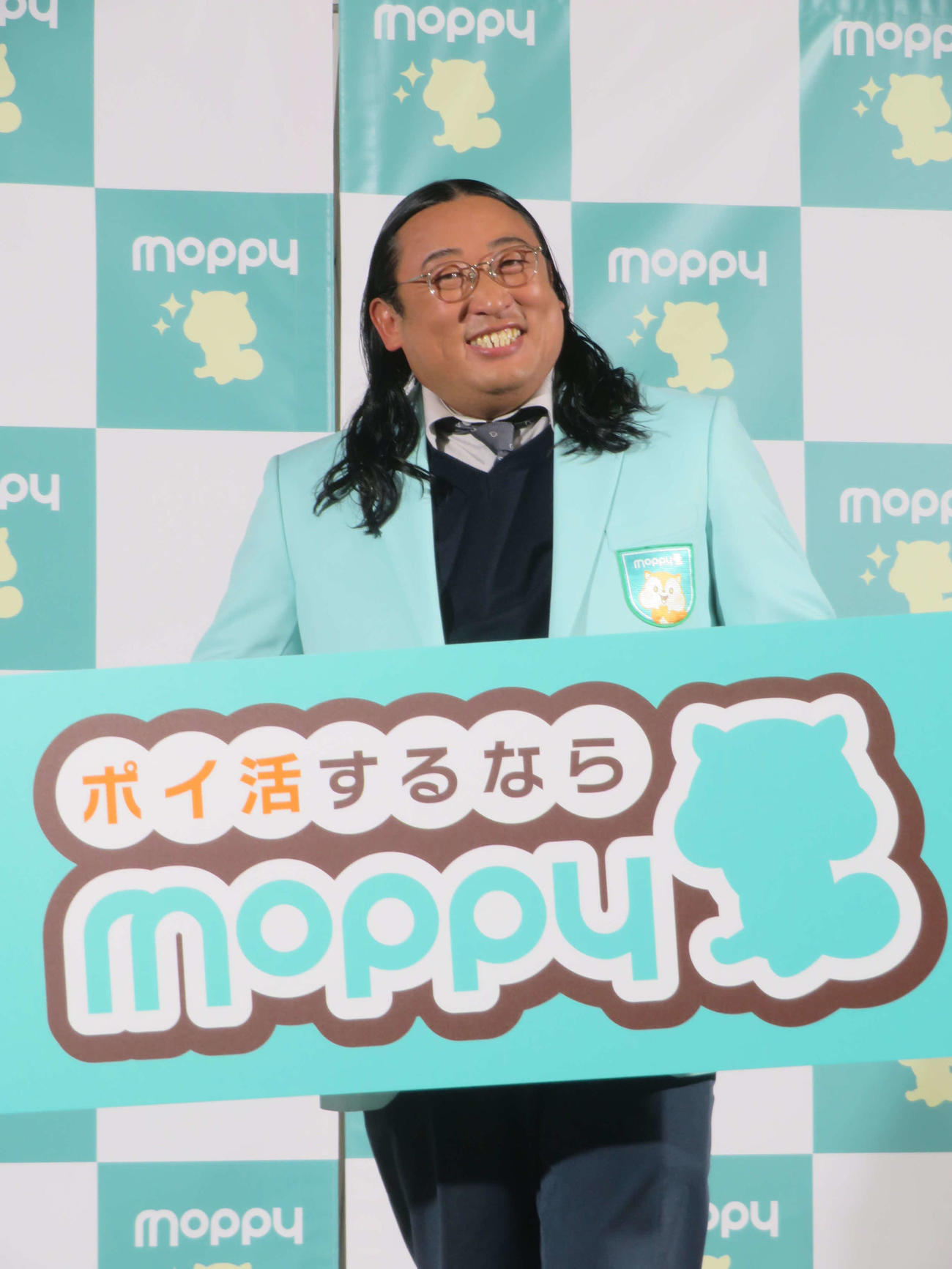 ポイ活サイト「モッピー」新CM発表会に出席した秋山竜次（撮影・川田和博）