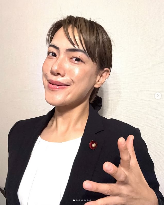金原早苗のインスタグラムから