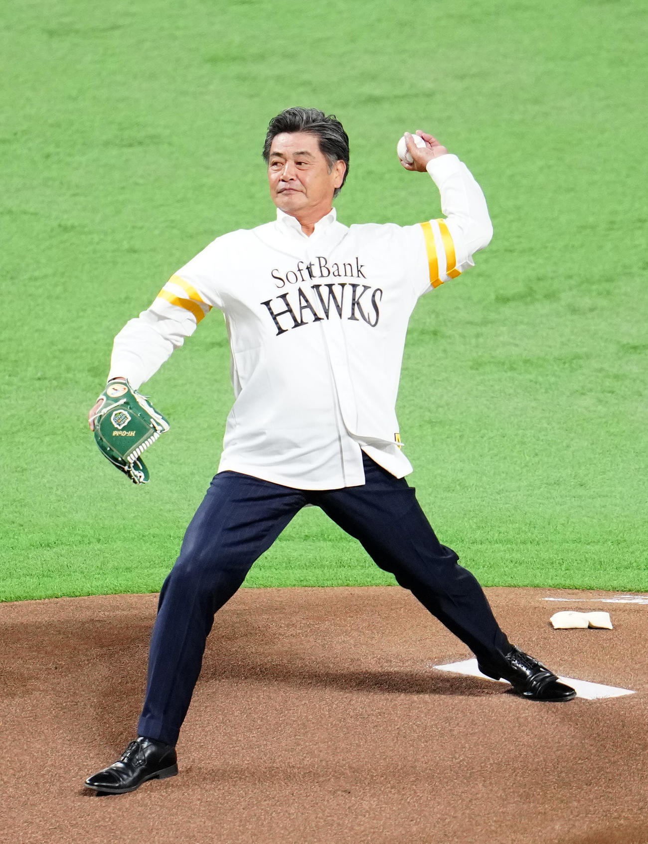 おじいちゃんになった工藤公康氏（2025年10月25日撮影）