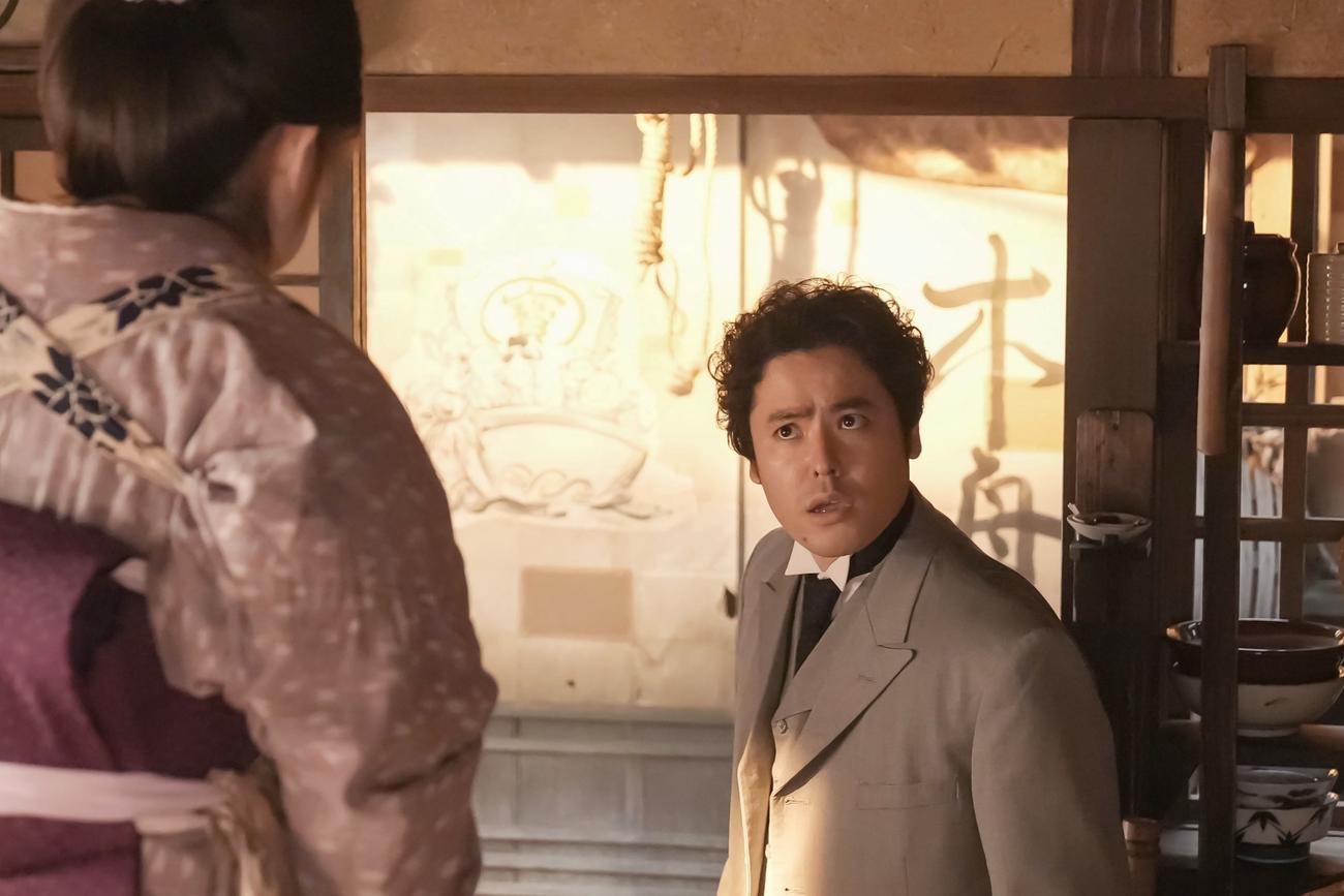 NHK連続テレビ小説「ばけばけ」の1場面（C）NHK