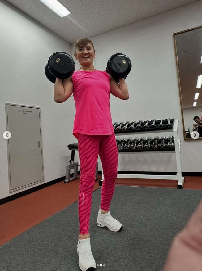 志穂美悦子のインスタグラムから