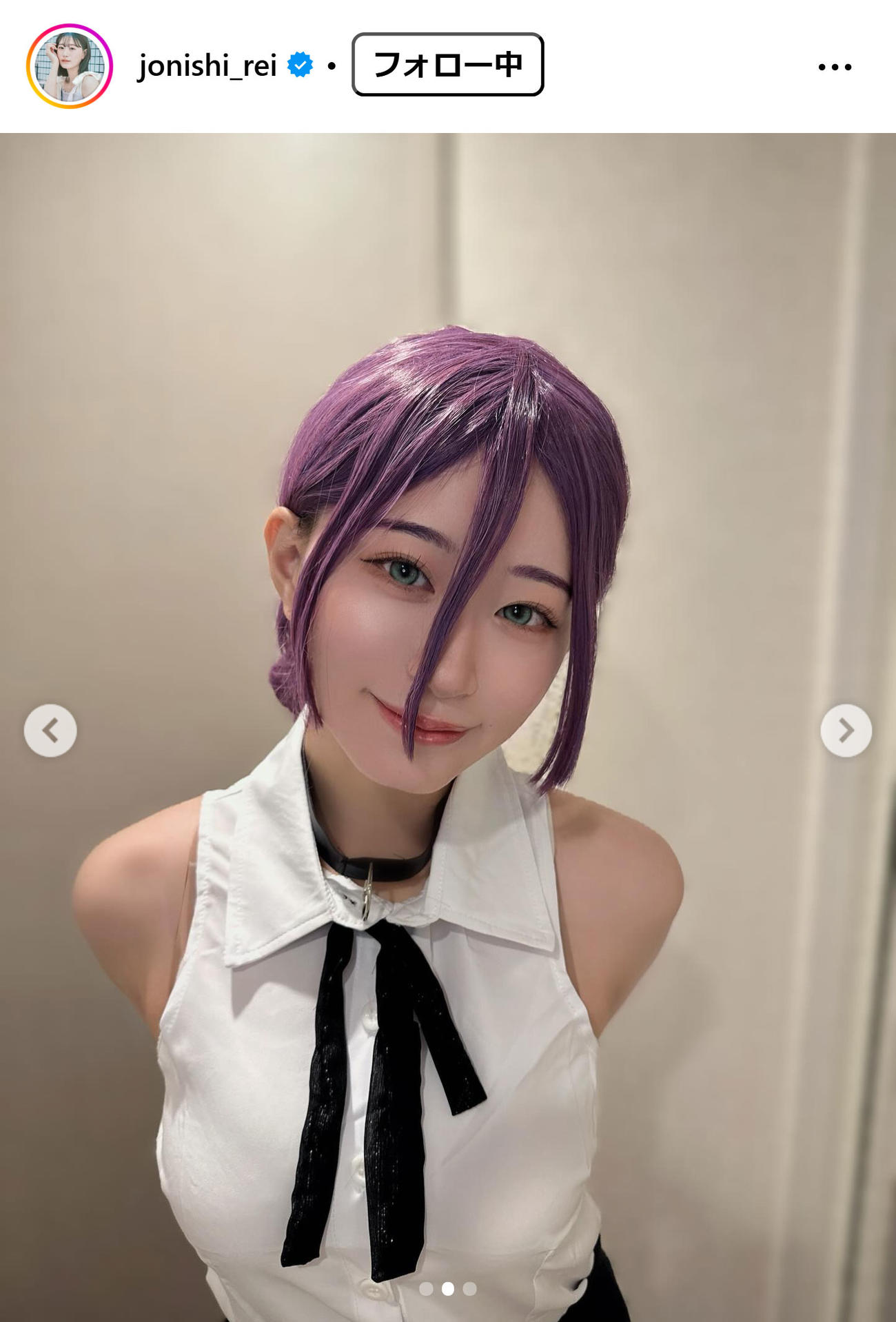 上西怜のインスタグラムから