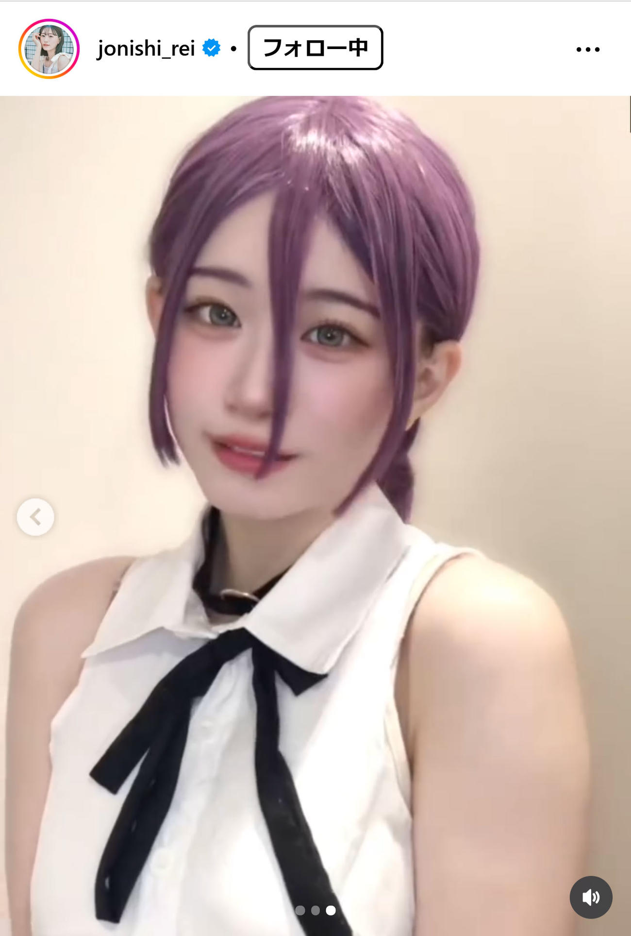 上西怜のインスタグラムから