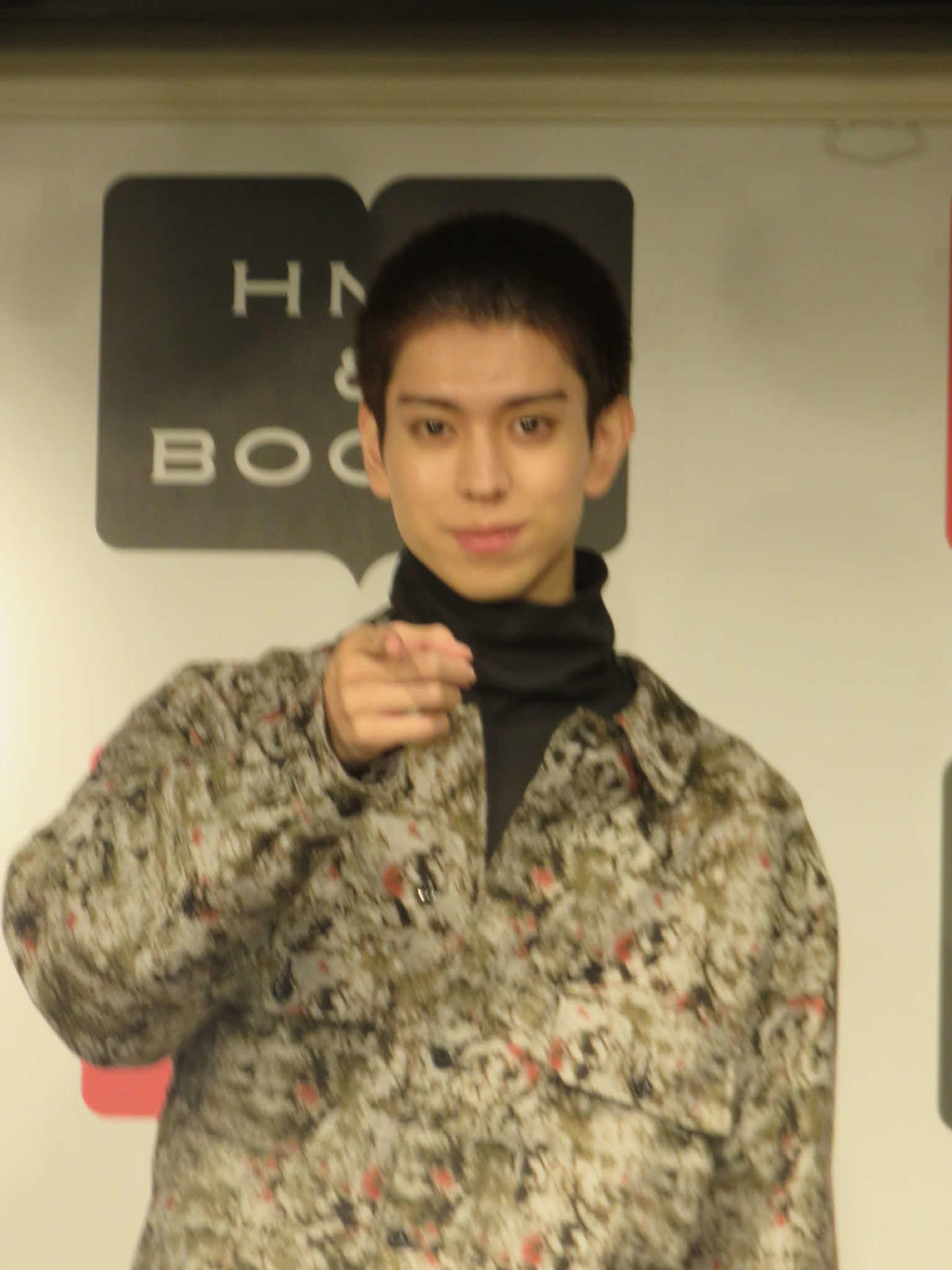 「京典和玖　2026　カレンダー」発売記念イベントを開いた京典和玖
