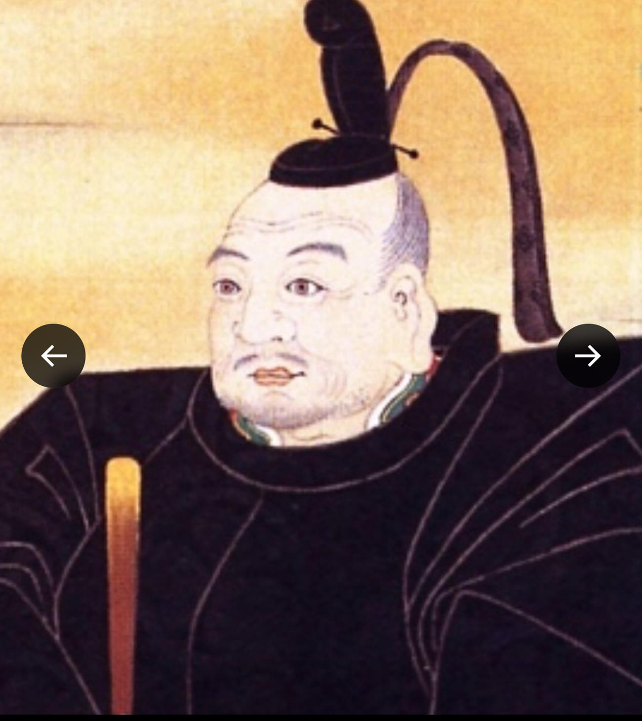 似てる？ご先祖の江戸幕府初代将軍（山岸美喜氏のXから）