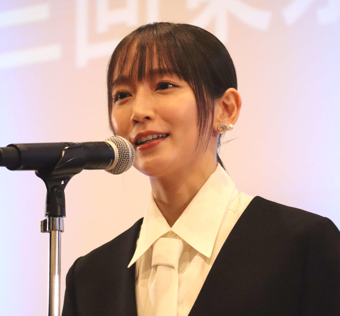 「第3回インディペンデント映画祭」授賞式に出席した吉岡里帆