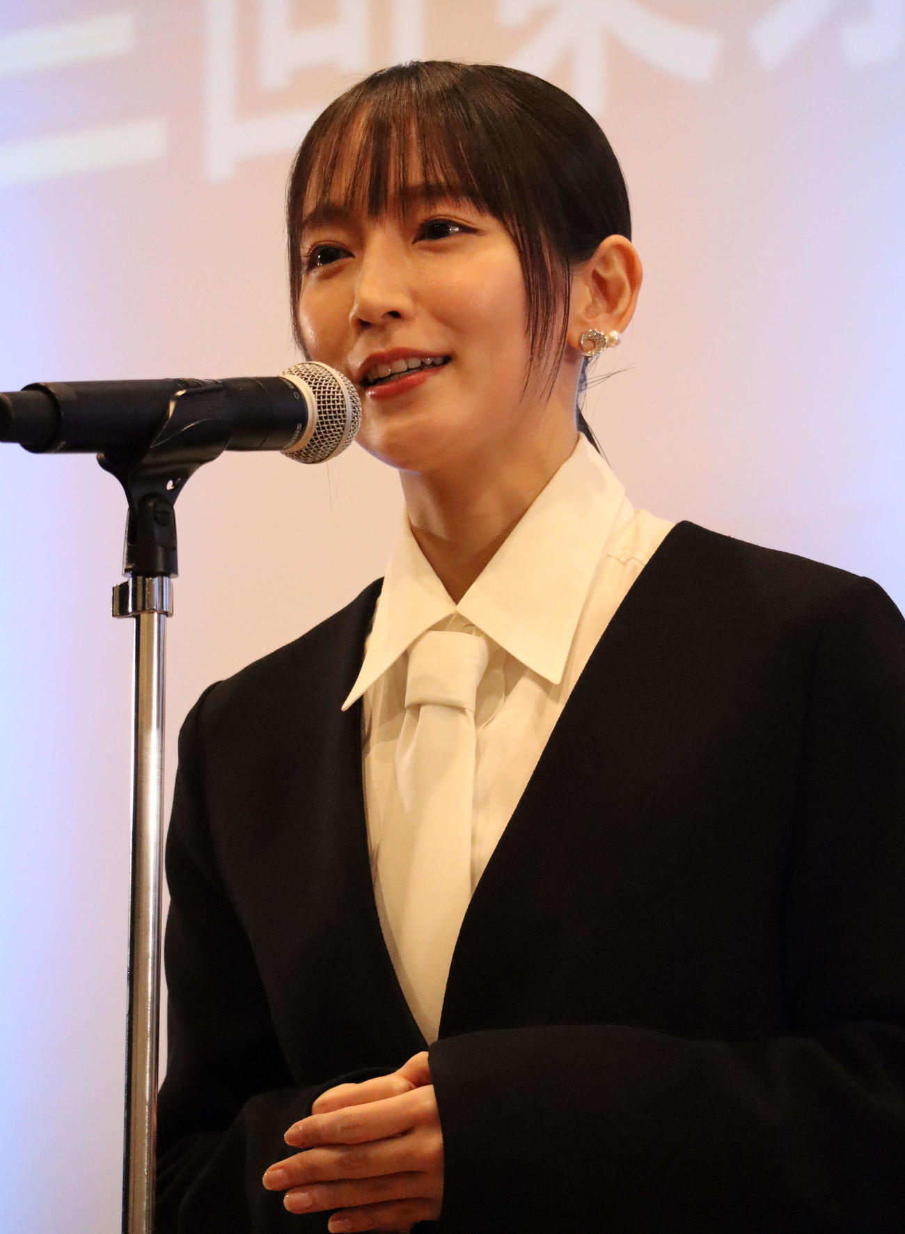 「第3回インディペンデント映画祭」授賞式に出席した吉岡里帆
