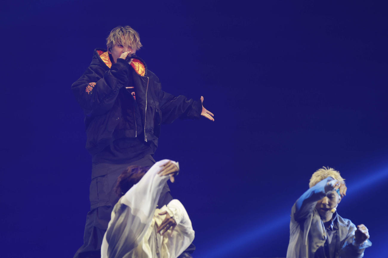 s＊＊t kingzの武道館公演にゲスト出演したSKY－HI（上）
