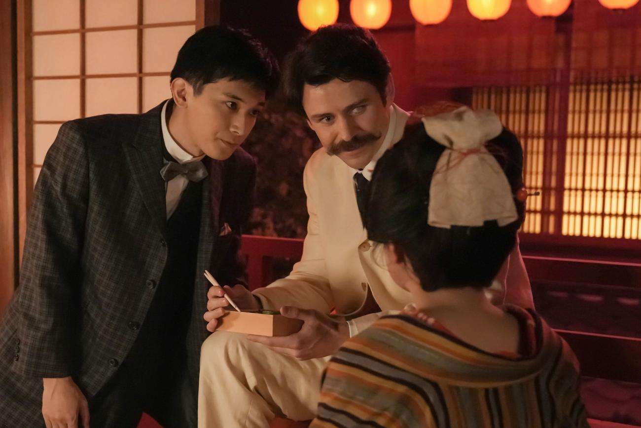 NHK連続テレビ小説「ばけばけ」の1場面（C）NHK
